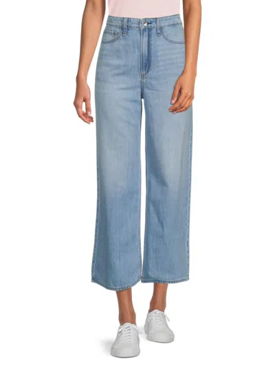 Rag & Bone Women's Lori Mid-rise Crop Jeans In Light Wash