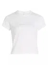 Rag & Bone Women's Rb Logo Stud Tee, White In White