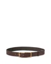 Rag & Bone Women's Rebound Texture Belt In Dark Espresso