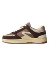 Rag & Bone Brown Retro Tennis Sneakers In Mushroom