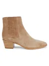 Rag & Bone Icon Rover Suede Chelsea Booties In Camel Suede
