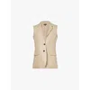 Rag & Bone Beige Odessa Vest In Sand