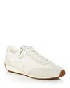 Rag & Bone Retro Runner Slim In Antique White