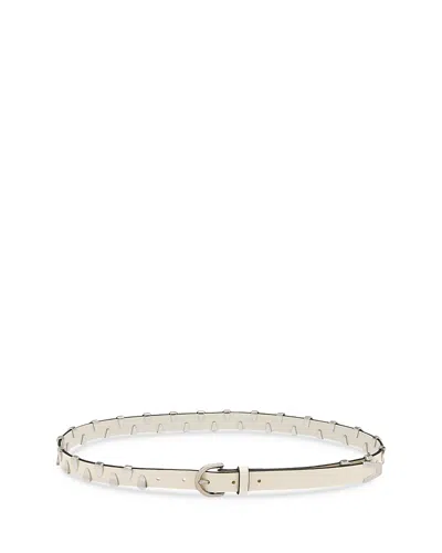 Rag & Bone Women's Spire Clamp Belt In Antique White