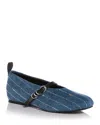 Rag & Bone Spire Mary Jane In Medium Wash Denim