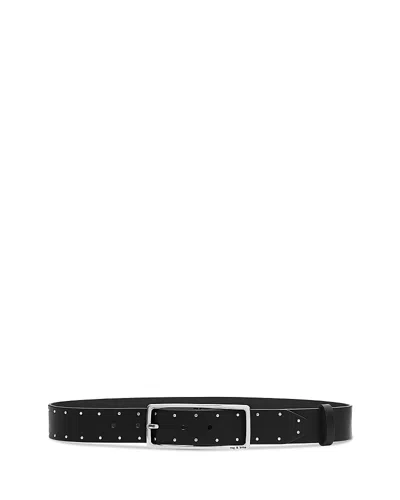 Rag & Bone Women's Studded Rebound Belt In Black