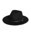 Rag & Bone City Felt Wool Fedora In Black