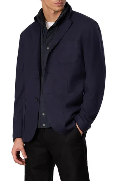 Rag & Bone Achilles Regular Fit Japanese Wool Blazer In Dark Sapphire