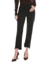 Rag & Bone Nina High Waist Rigid Ankle Cigarette Jeans In Black