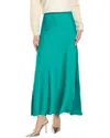 Rag & Bone Wren Maxi Skirt In Green