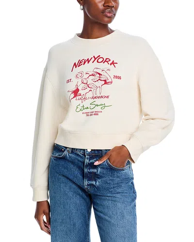 rag & bone Logo Terry Sweatshirt