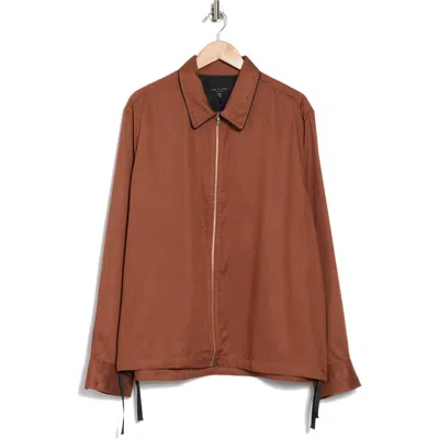 Rag & Bone Modal-twill Shirt In Clay