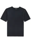 Rag & Bone Tech-jersey T-shirt In Navy