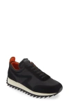 Rag & Bone Retro Runner Sneaker In Black Suede