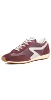 Rag & Bone Retro Runner Womens Two Tone Man Made Casual And Fashion Sneakers In Grape