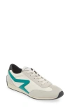 Rag & Bone Retro Runner Sneaker In White Green
