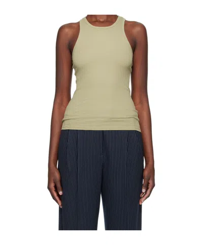 Rag & Bone Rib Round-neck Vest In Black