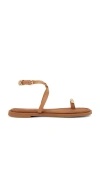 Rag & Bone Geo Ring Ankle Strap Sandal In 棕黄色