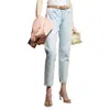 Rag & Bone Miramar High-rise Full Relaxed Straight Jeans Riverly In Multi