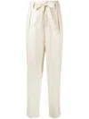 Rag & Bone Roxie Tapered Trousers In Neutrals