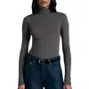 Rag & Bone Shaw Geo Print Paneled Turtleneck Top In Multi