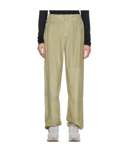 Rag & Bone Shawn Belt Ring Casual Pants In Nude