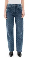 Rag & Bone Shea High-rise Ankle Relaxed Straight Jeans Vintagetwe In Vintagetwe