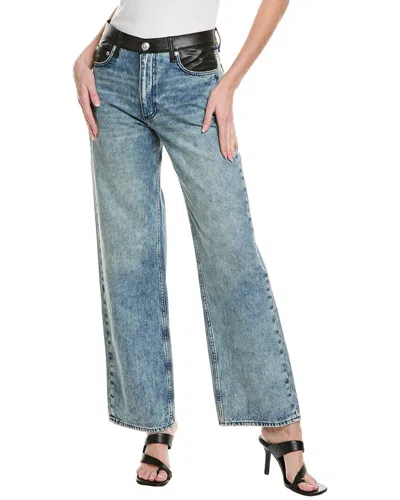 Rag & Bone Shea High-rise Lefferts Relaxed Straight Jean In Multi