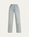 Rag & Bone Shea High-rise Relaxed Straight Embellished Jeans