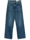 Rag & Bone Shea High-wise Straight-leg Jeans In Blue