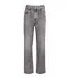 Rag & Bone Miramar Shea High Rise Full Relaxed In Grey