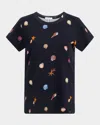 Rag & Bone Short-sleeve Allover Seashell Tee
