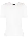 Rag & Bone Short-sleeve Modal T-shirt In Weiss
