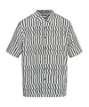 Rag & Bone Dalton Print Short Sleeve Button-up Shirt