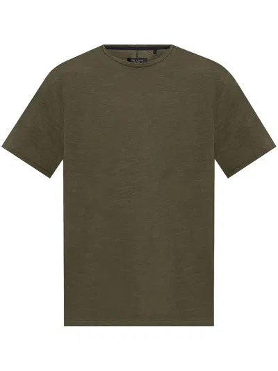 Rag & Bone Short-sleeve T-shirt In Green