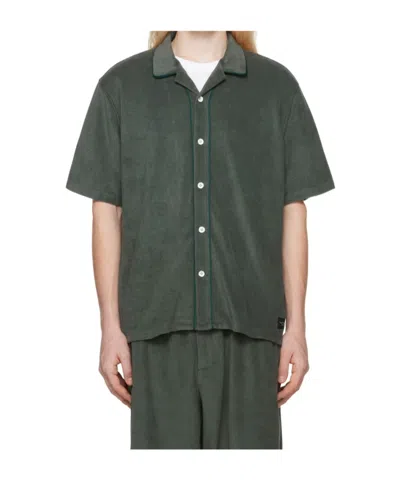 Rag & Bone Short-sleeved Shirt In Black