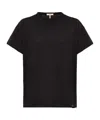 Rag & Bone Mini Slub Crew-neck T-shirt In Black