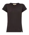 Rag & Bone The Slub Crew-neck T-shirt In Black