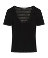 Rag & Bone Julia Oberteil Aus Pointelle-strick In Black