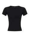 Rag & Bone Short-sleeved T-shirt In Black