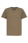 Rag & Bone Short-sleeved T-shirt In Brown