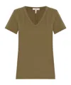 Rag & Bone Short-sleeved T-shirt In Military