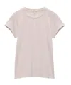 Rag & Bone Short-sleeved T-shirt In Pink