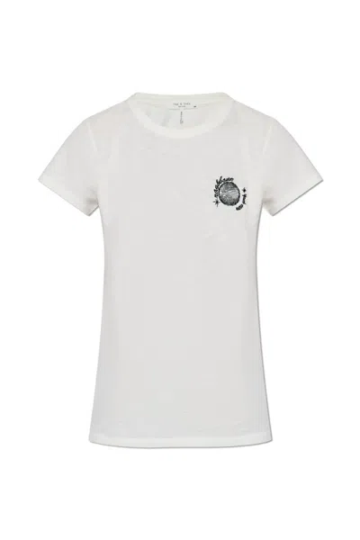 Rag & Bone Multi T-shirt In White