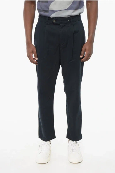 Rag & Bone Single-pleated Stretch Cotton Chinos Pants