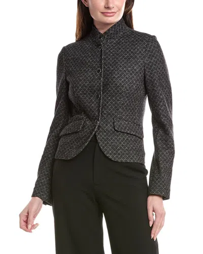 Rag & Bone Slade Crop Jacquard Wool-blend Jacket