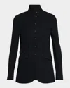 Rag & Bone Slade Japanese Wool Blazer In Black