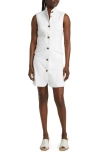 Rag & Bone Slade Linen-blend Coatdress In White