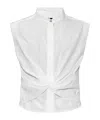 Rag & Bone Sleeveless Shirt In White
