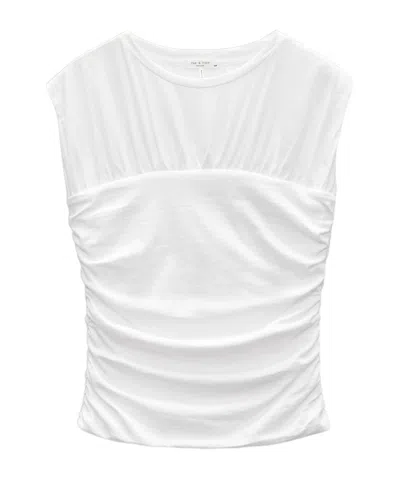 Rag & Bone Sleeveless T-shirt In White